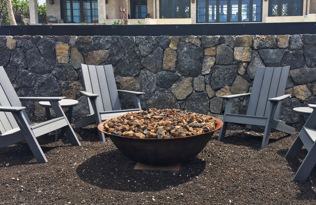 KAZ fire bowl close-up