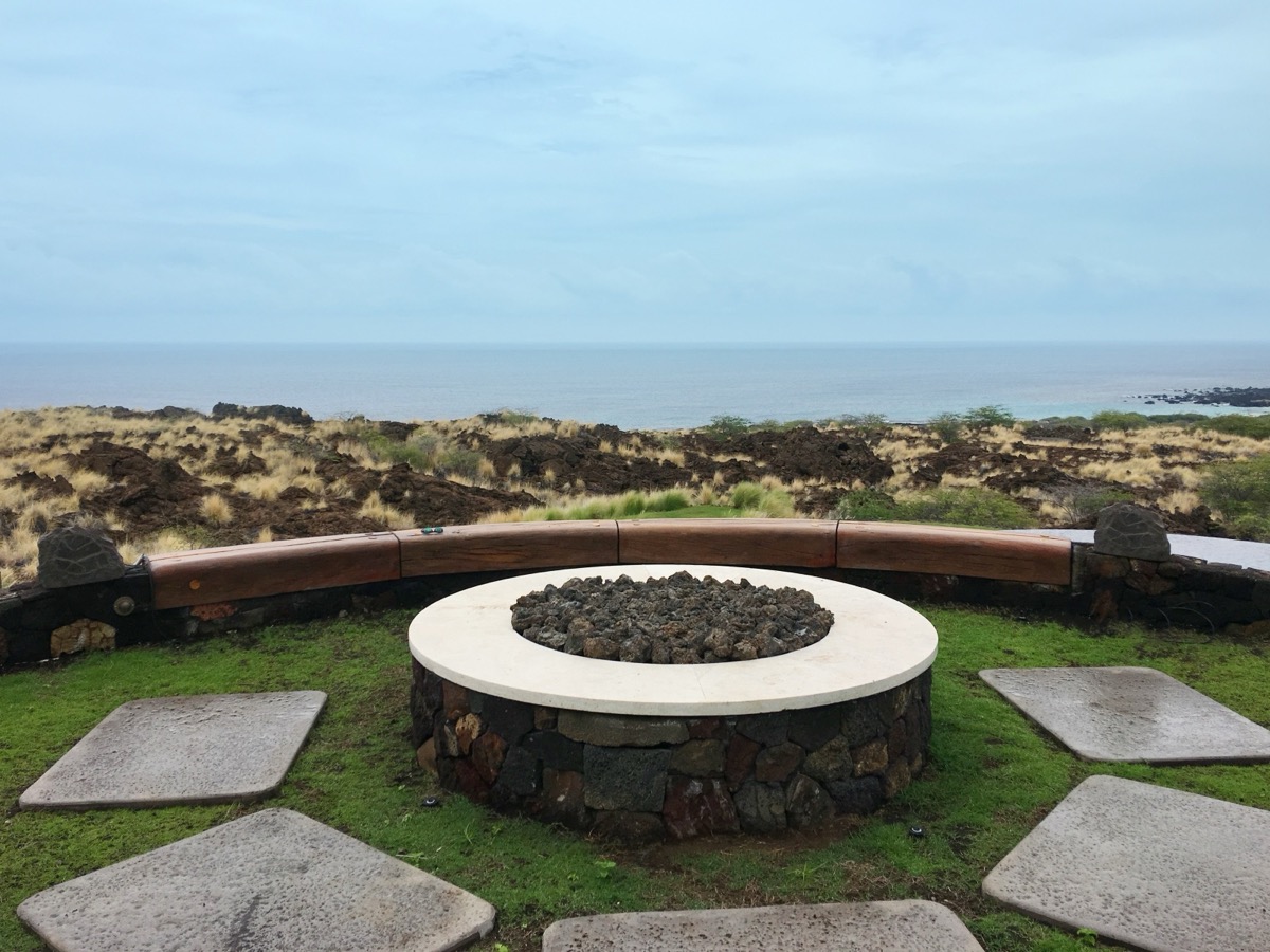 Fire pit — hardscape integration